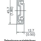 Süssco GmbH & Co. KG Regalsysteme Teleskopschiene JW450-R 0