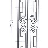 Süssco GmbH & Co. KG Regalsysteme Teleskopschiene 007 03