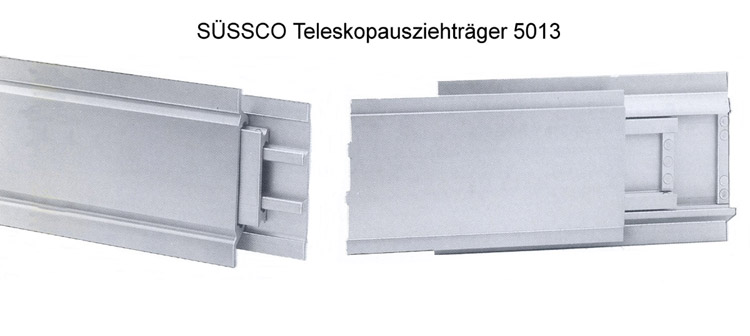 Süssco GmbH & Co. KG Regalsysteme Teleskopschiene 5013 01