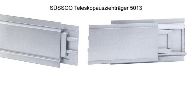 Süssco GmbH & Co. KG Regalsysteme Teleskopschiene 5013 05