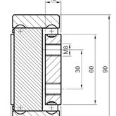 Süssco GmbH & Co. KG Regalsysteme Schwerlast-Teleskopschiene 8890 rezi 03