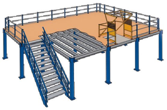 Süssco GmbH & Co. KG Regalsysteme Teleskopschiene Lagerbühnen 01