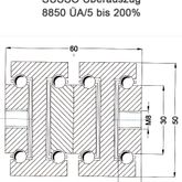 Süssco GmbH & Co. KG Regalsysteme Schwerlast-Teleskopschiene 8850 ÜA/5 04