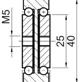 Süssco GmbH & Co. KG Regalsysteme Teleskopschiene 8840s 03
