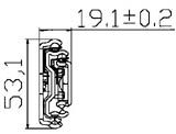 Süssco GmbH & Co. KG Regalsysteme Teleskopschiene JW530-K 01