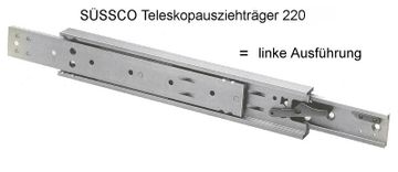 Süssco GmbH & Co. KG Regalsysteme Teleskopschiene 220 - 230 04