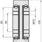 Süssco GmbH & Co. KG Regalsysteme Teleskopschiene 89120 03